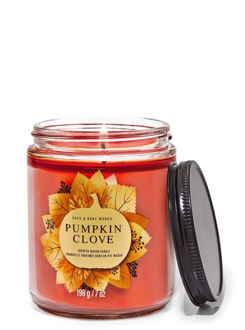 Pumpkin Clove Single Wick Candle