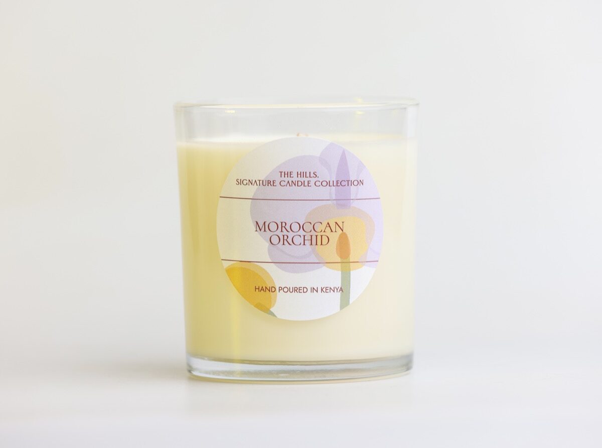 Moroccan Orchid Single Wick Candle