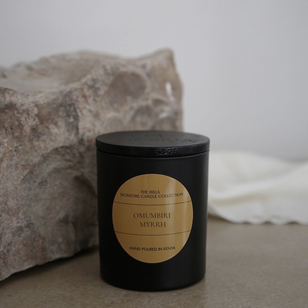 Omumbiri Myrrh Single Wick Candle