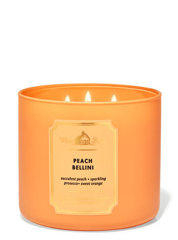 Peach Bellini 3 Wick Candle