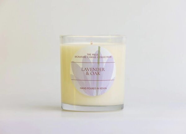 Lavender and Oak Single Wick Candle