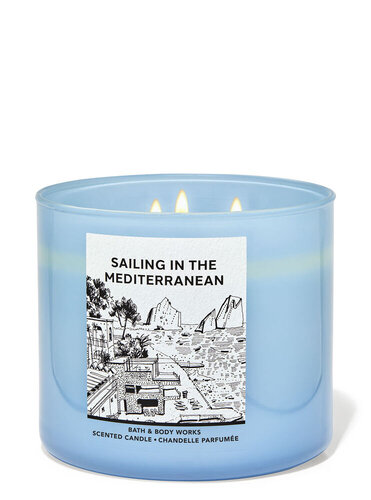 Sea Salt and Sails 3 Wick Candle