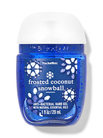 Frosted Coconut Snowball Pocket Sanitizer