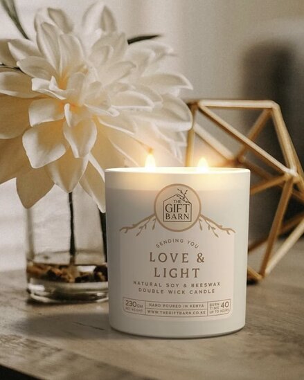 Love Light 2 Wick Candle