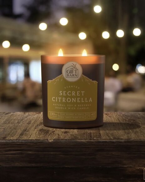 Secret Citronella 2 Wick Candle