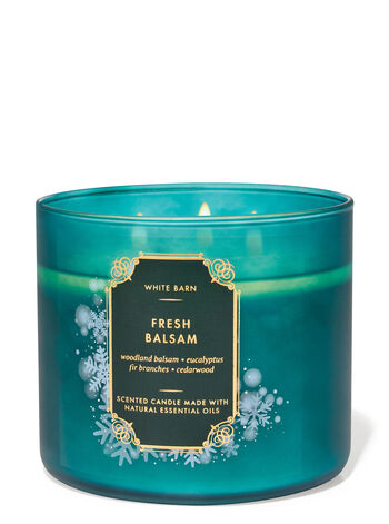 Fresh Balsam 3 Wick Candle