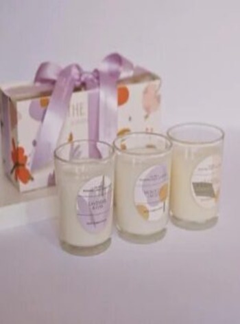 Garden Collection Mini Candle Set