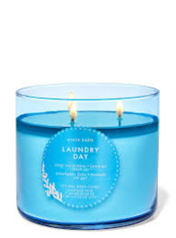 Laundry Day 3 Wick Candle