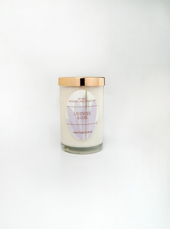 Lavender and Oak Single Wick Candle