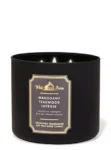 Mahogany Teakwood Intense 3 Wick Candle