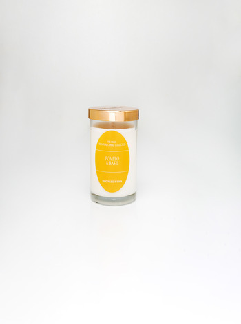 Pomelo and Basil Single Wick Candle