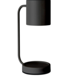 Cylindrical Candle Warmer Black