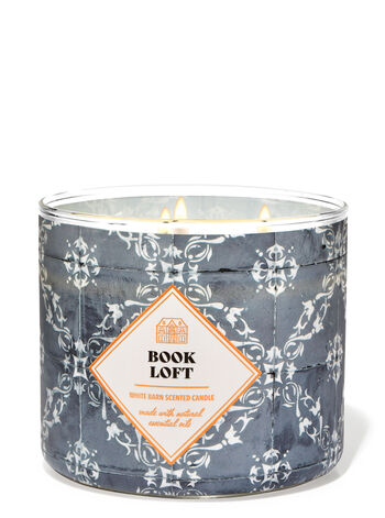 Book Loft 3 Wick Candle