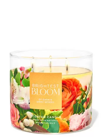 Brightest Bloom 3 Wick Candle