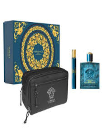 Versace Eros Man EDT 100ML + EDT 10ML + Bag