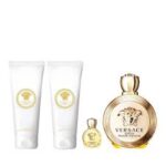 Versace Eros Pour Femme EDP 100ML + EDP 5ML + BL 100 ML + SG 100ML