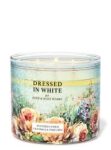 Dressed In White 3 Wick Candle