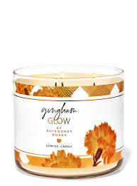 Gingham Glow 3 Wick Candle