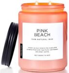 Pink Beach Single Wick Candle