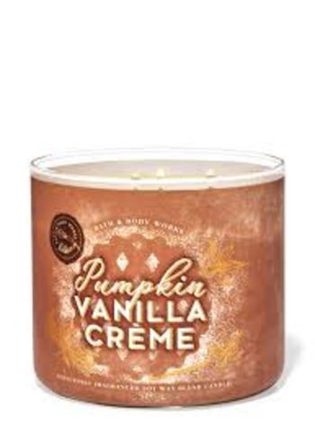 Pumpkin Vanilla Creme 3 Wick Candle