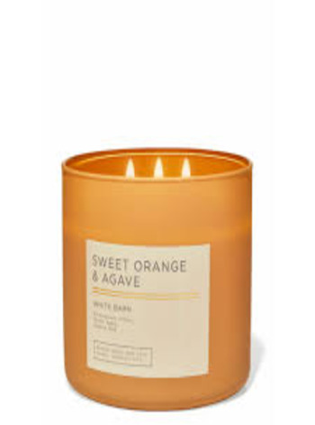 Sweet Orange Agave 3 Wick Candle