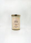 Coffee Whiskey 8oz Single Wick Candle