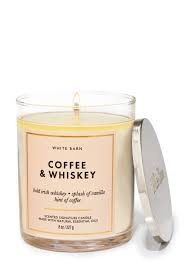 Coffee Whiskey 8oz Single Wick Candle