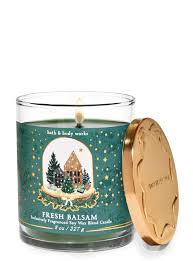 Fresh Balsam 8oz Single Wick Candle