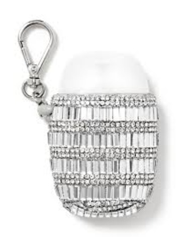 Baguette Gemstones Pocket Sanitizer Holder