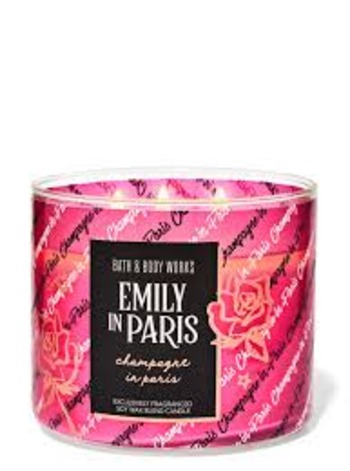 Champagne In Paris 3 Wick Candle