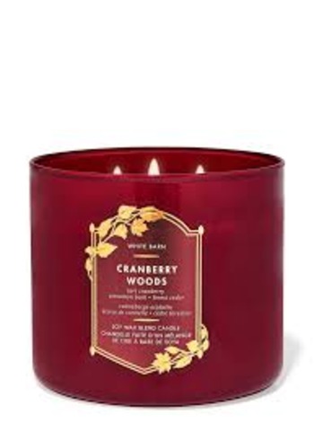 Cranberry Woods 3 Wick Candle