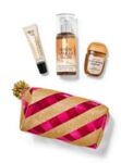 Warm Vanilla Sugar Mini Gift Bag Set (Mini Mist + Sanitizer + Lip gloss)