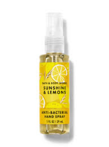 Sunshine Lemons Hand Sanitizer Spray